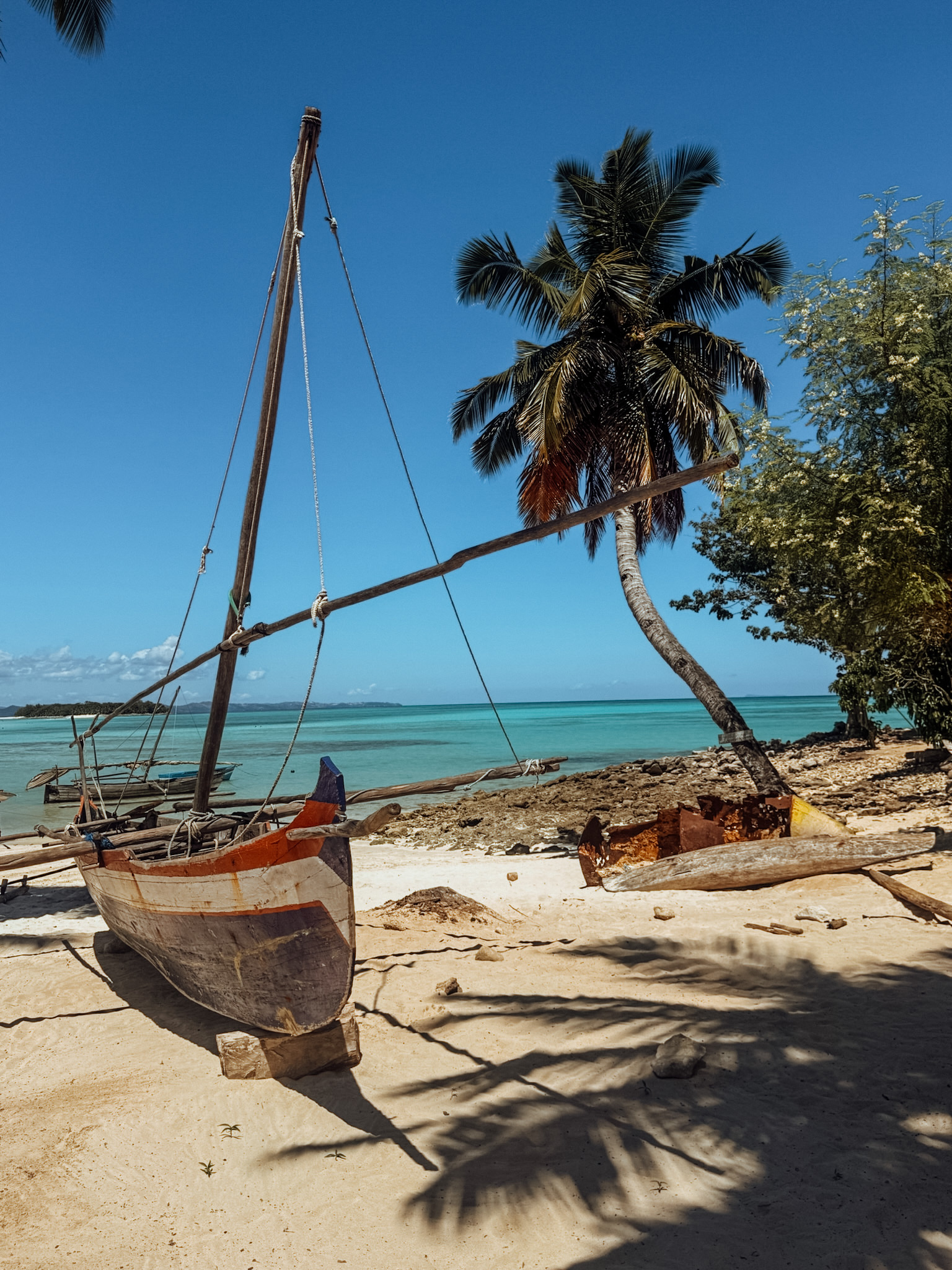 Le village typique de Nosy Iranja